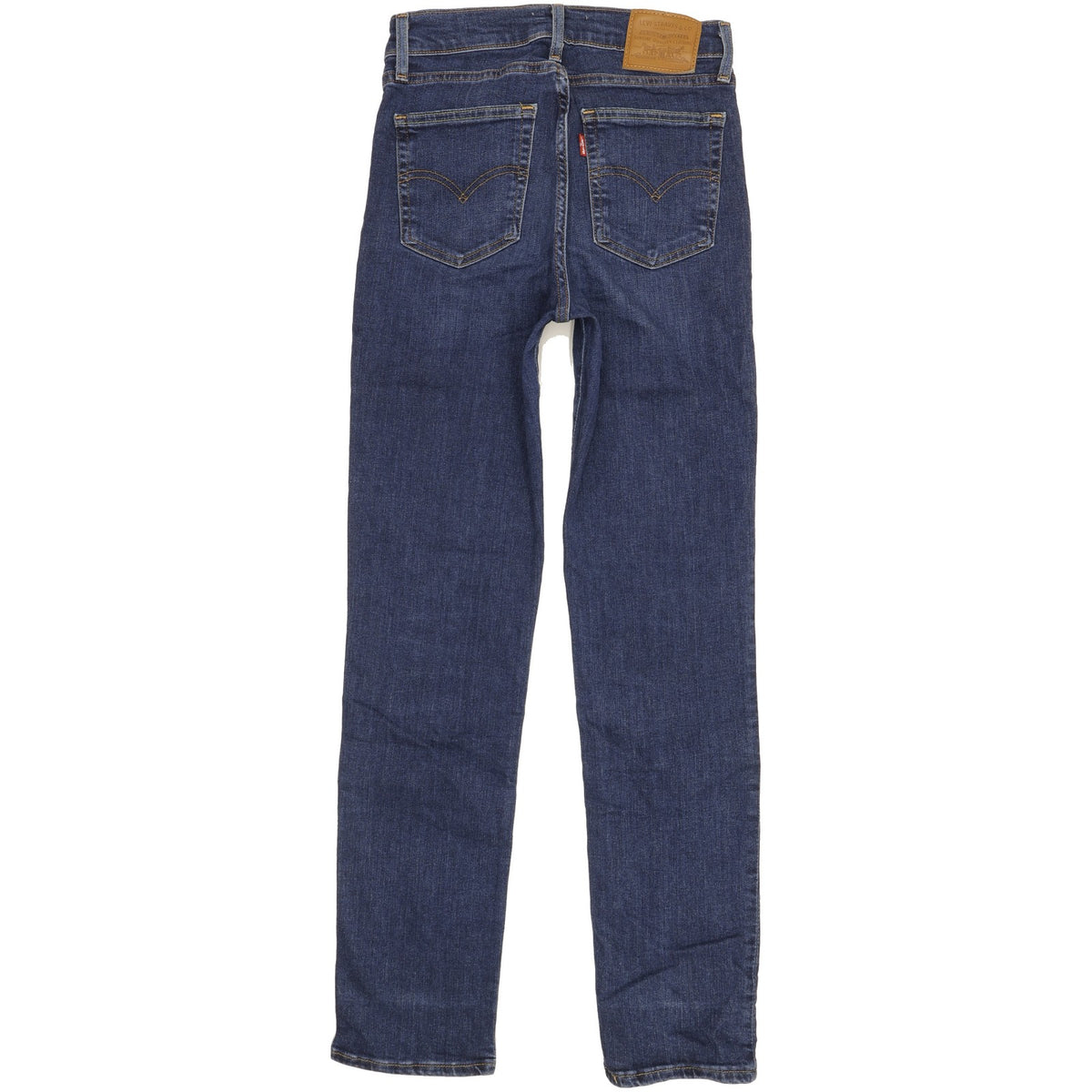 Levi's 724 Women Blue Straight Slim Stretch Jeans W26 L30