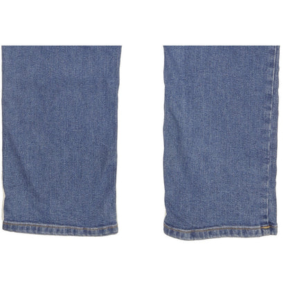 Lee Men Blue Straight Regular Stretch Jeans W33 L32
