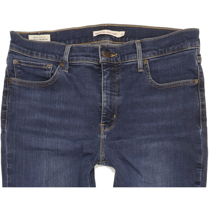 Levi's 310 Shaping Women Blue Straight Slim Stretch Jeans W31 L32