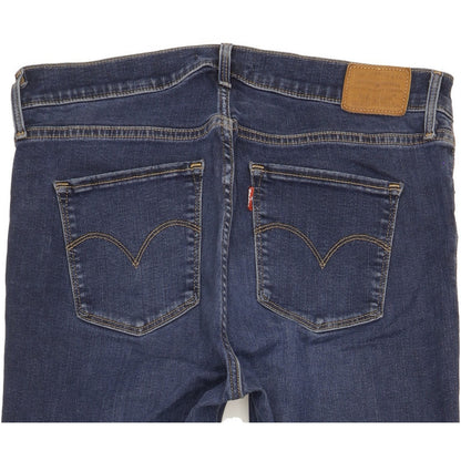 Levi's 310 Shaping Women Blue Straight Slim Stretch Jeans W31 L32