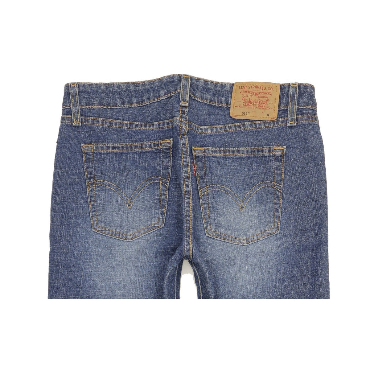 Levi's 519 Women Blue Flared Slim Stretch Jeans W28 L31
