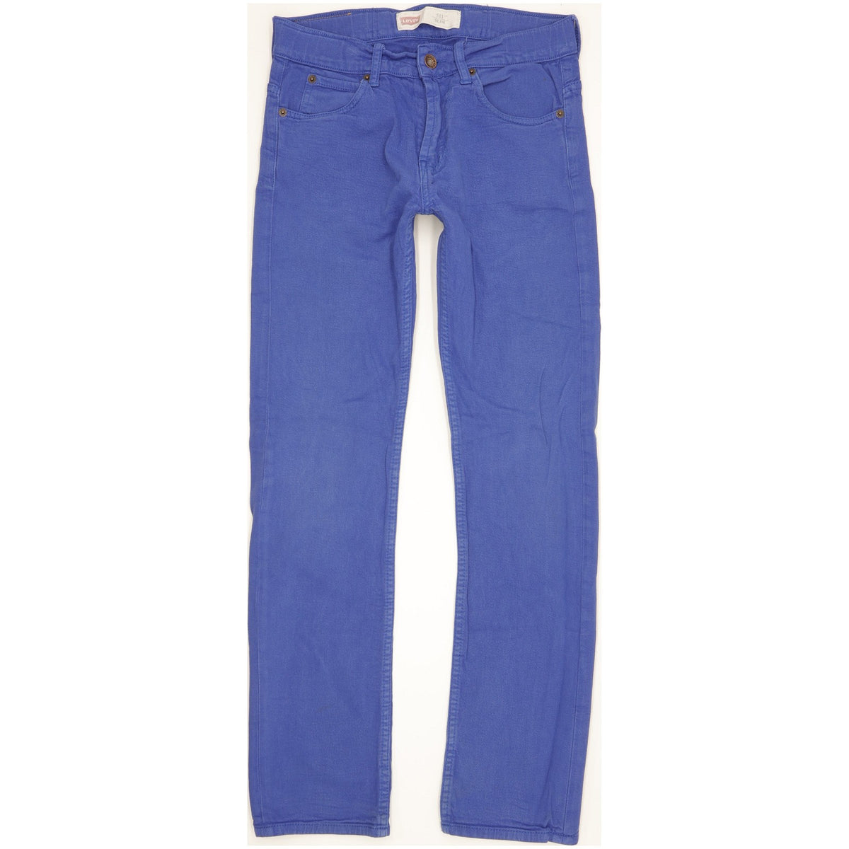 Levi's 511 Kids Blue Straight Slim Stretch Jeans W28 L29