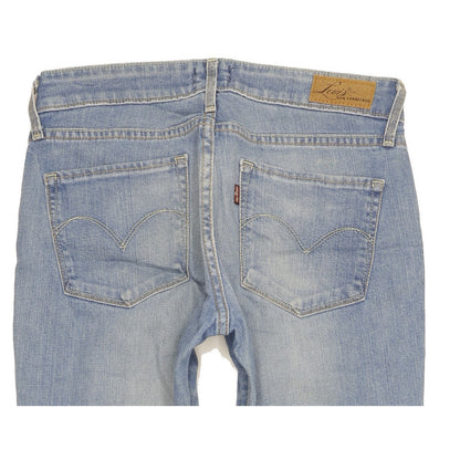 Levi's Demi Curve Women Blue Skinny Slim Stretch Jeans W27 L30