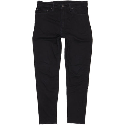 Levi's 510 Men Black Skinny Slim Stretch Jeans W35 L30