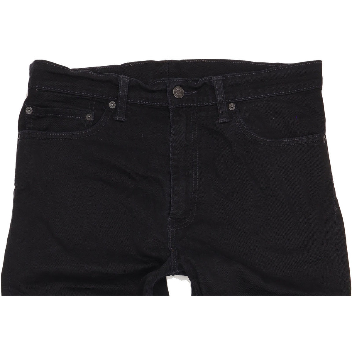 Levi's 510 Men Black Skinny Slim Stretch Jeans W35 L30
