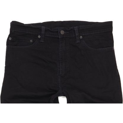 Levi's 510 Men Black Skinny Slim Stretch Jeans W35 L30