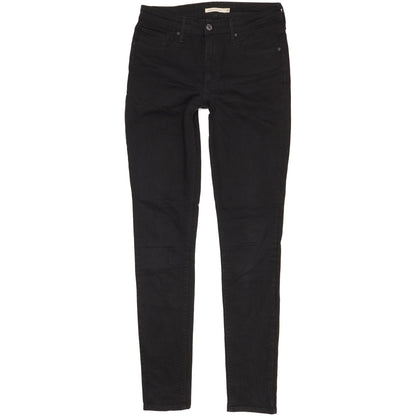 Levi's 721 Women Black Skinny Slim Stretch Jeans W29 L33