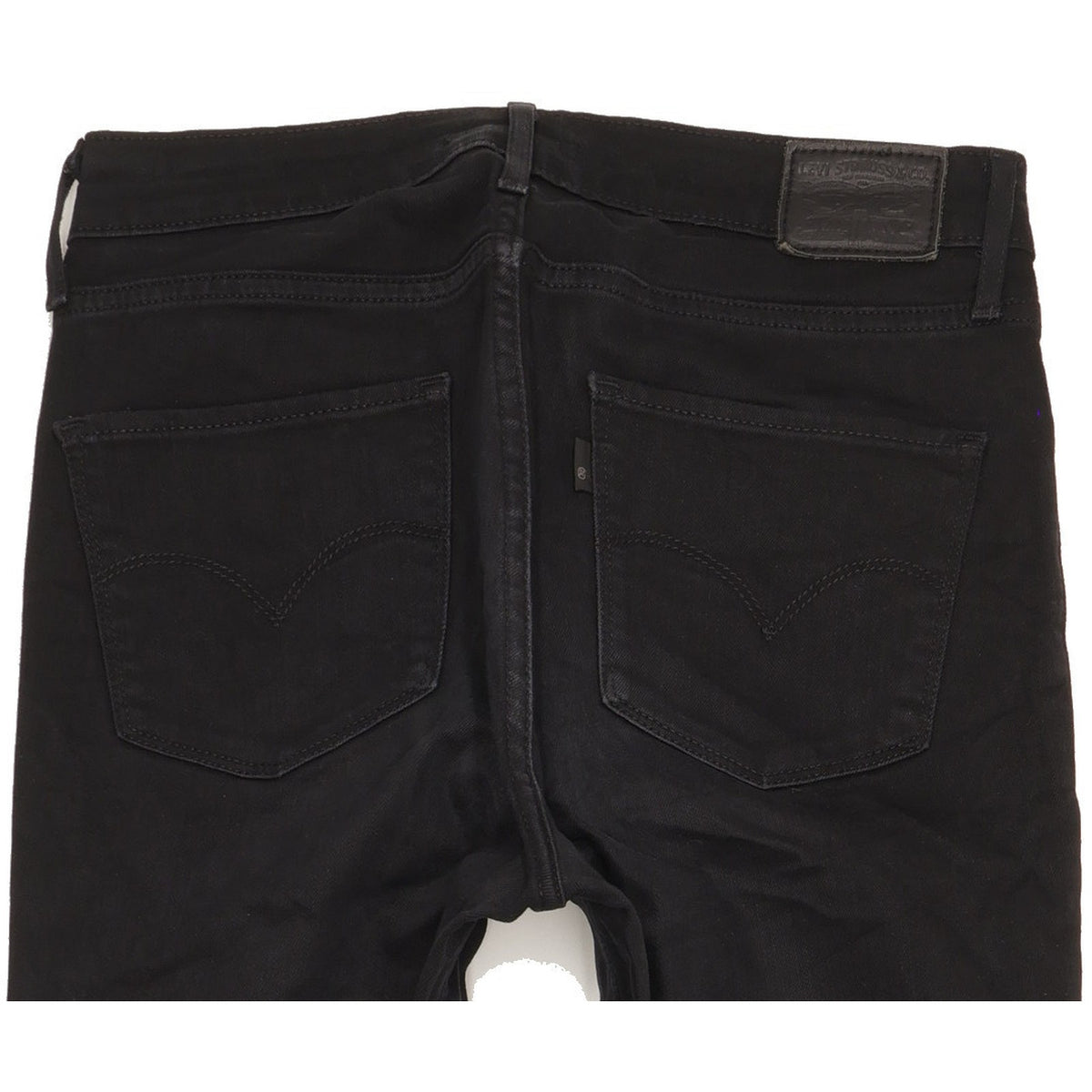 Levi's 721 Women Black Skinny Slim Stretch Jeans W29 L33
