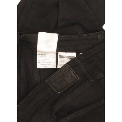 Levi's 721 Women Black Skinny Slim Stretch Jeans W29 L33