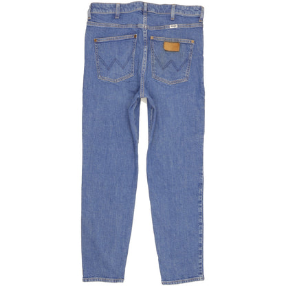 Wrangler Blue Skinny Slim Boyfriend Stretch Jeans High Waisted W28 L26