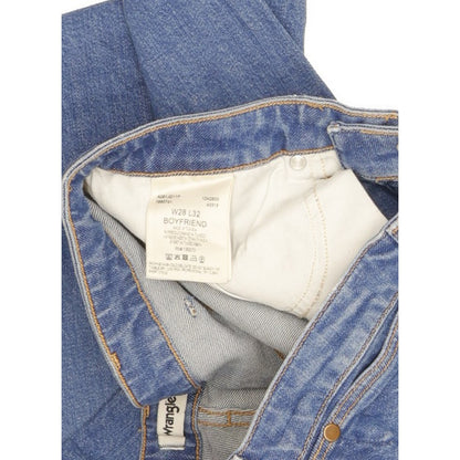 Wrangler Blue Skinny Slim Boyfriend Stretch Jeans High Waisted W28 L26