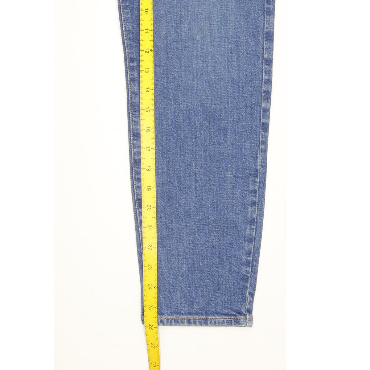 Wrangler Blue Skinny Slim Boyfriend Stretch Jeans High Waisted W28 L26