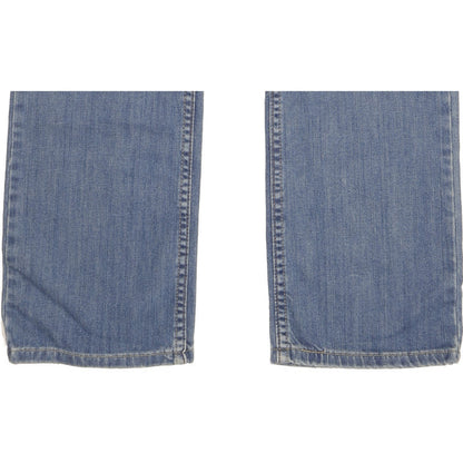 Levi's 627 Women Blue Straight Slim Stretch Jeans W28 L32