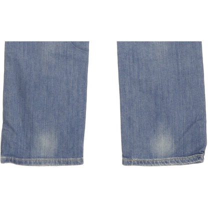 Levi's 627 Women Blue Straight Slim Stretch Jeans W28 L32