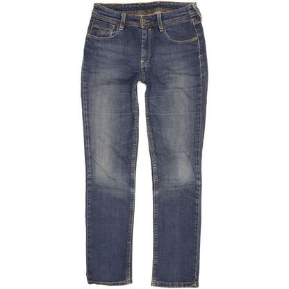 Levi's 628 Women Blue Straight Slim Stretch Jeans W30 L29