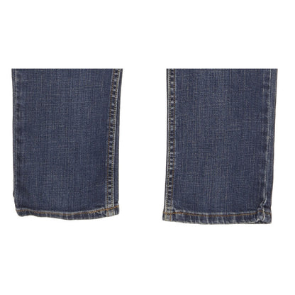 Levi's 628 Women Blue Straight Slim Stretch Jeans W30 L29