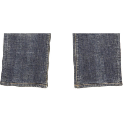 G-Star Women Blue Straight Slim Stretch Jeans W28 L29