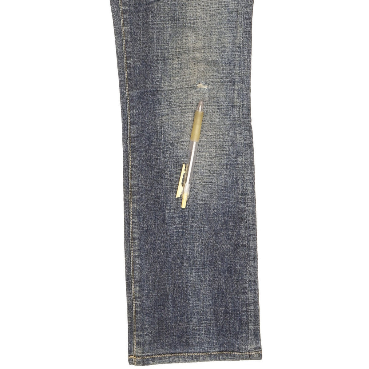 G-Star Women Blue Straight Slim Stretch Jeans W28 L29