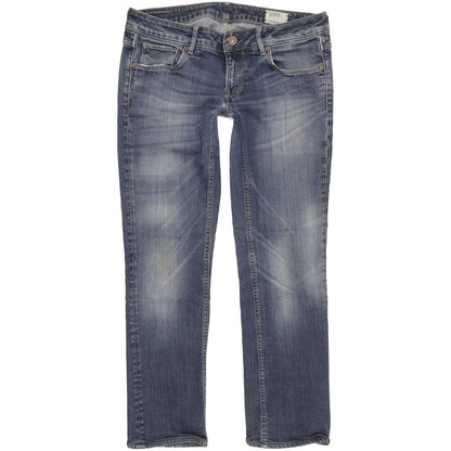 G-Star Women Blue Straight Slim Jeans W30 L28