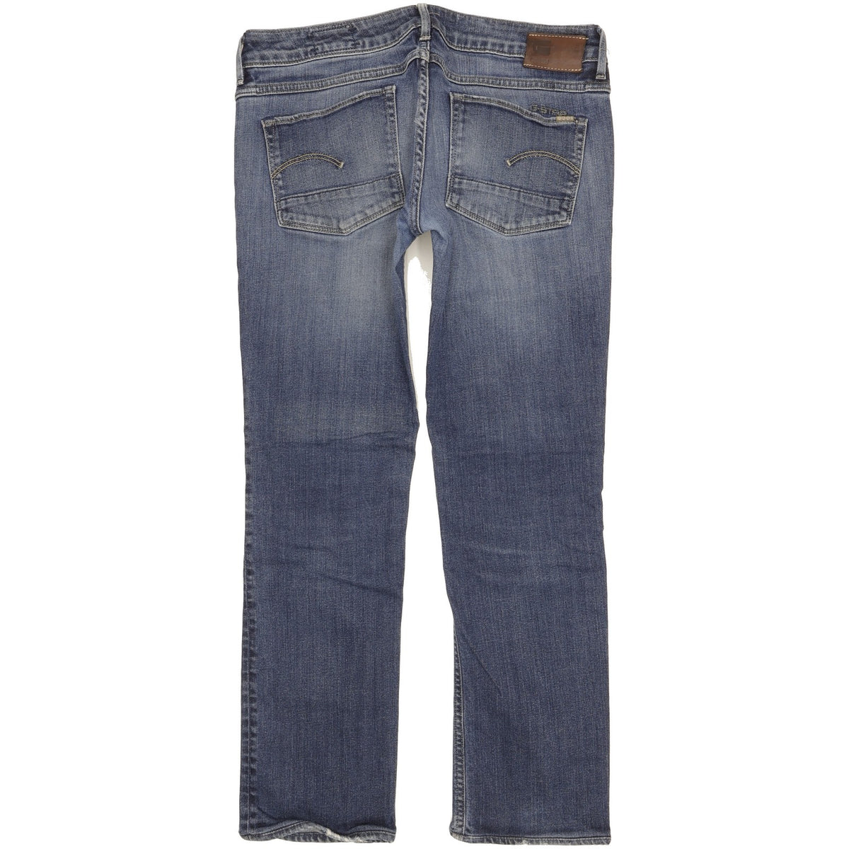 G-Star Women Blue Straight Slim Jeans W30 L28