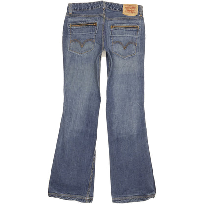Levi's 567 Women Blue Bootcut Slim Jeans W27 L29