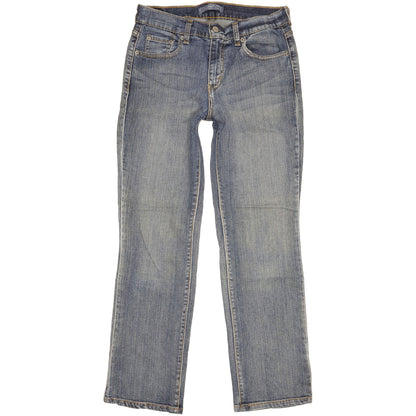Levi's 505 Women Blue Straight Slim Stretch Jeans W28 L29