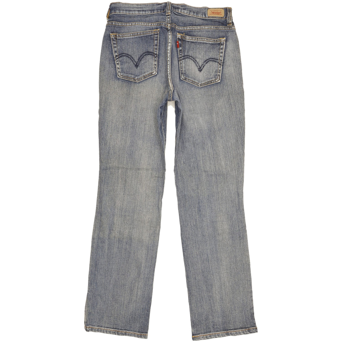 Levi's 505 Women Blue Straight Slim Stretch Jeans W28 L29