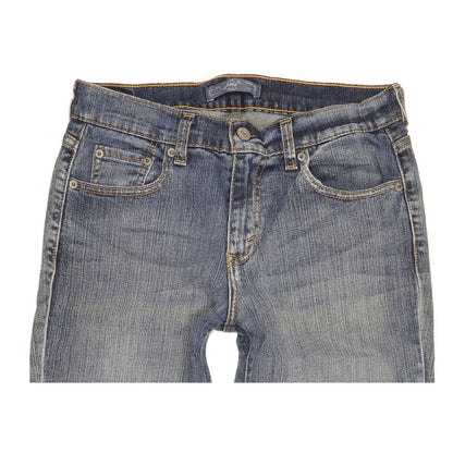 Levi's 505 Women Blue Straight Slim Stretch Jeans W28 L29