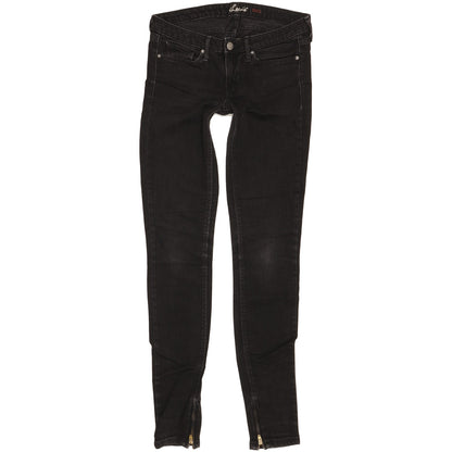 Levi's Women Black Skinny Slim Stretch Jeans W27 L32