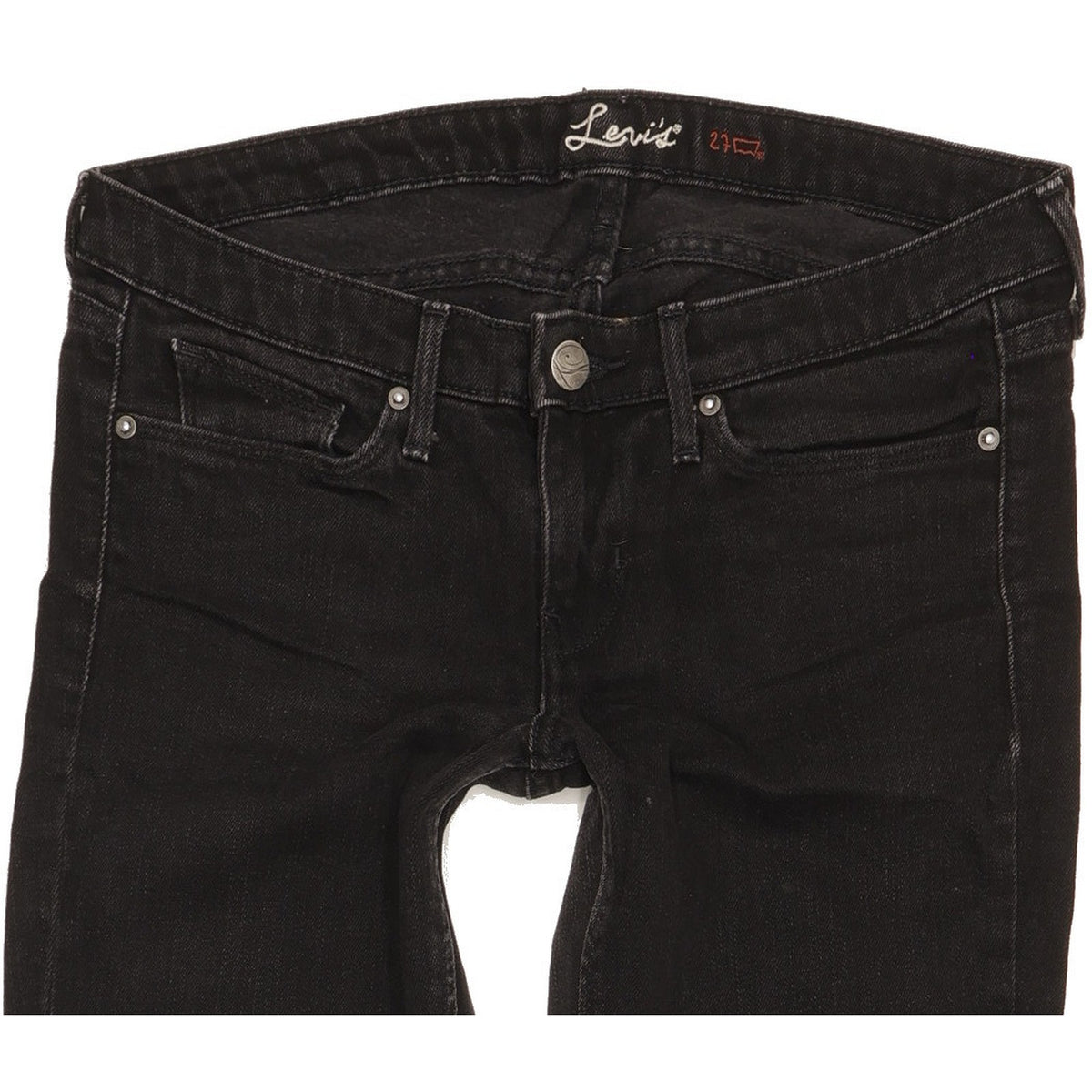 Levi's Women Black Skinny Slim Stretch Jeans W27 L32