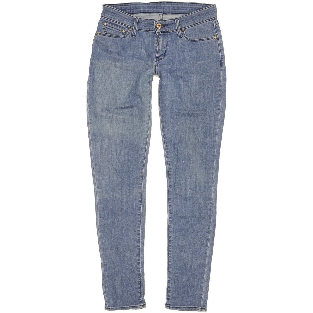 Levi's 570 Women Blue Skinny Slim Stretch Jeans W26 L31