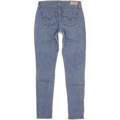 Levi's 570 Women Blue Skinny Slim Stretch Jeans W26 L31
