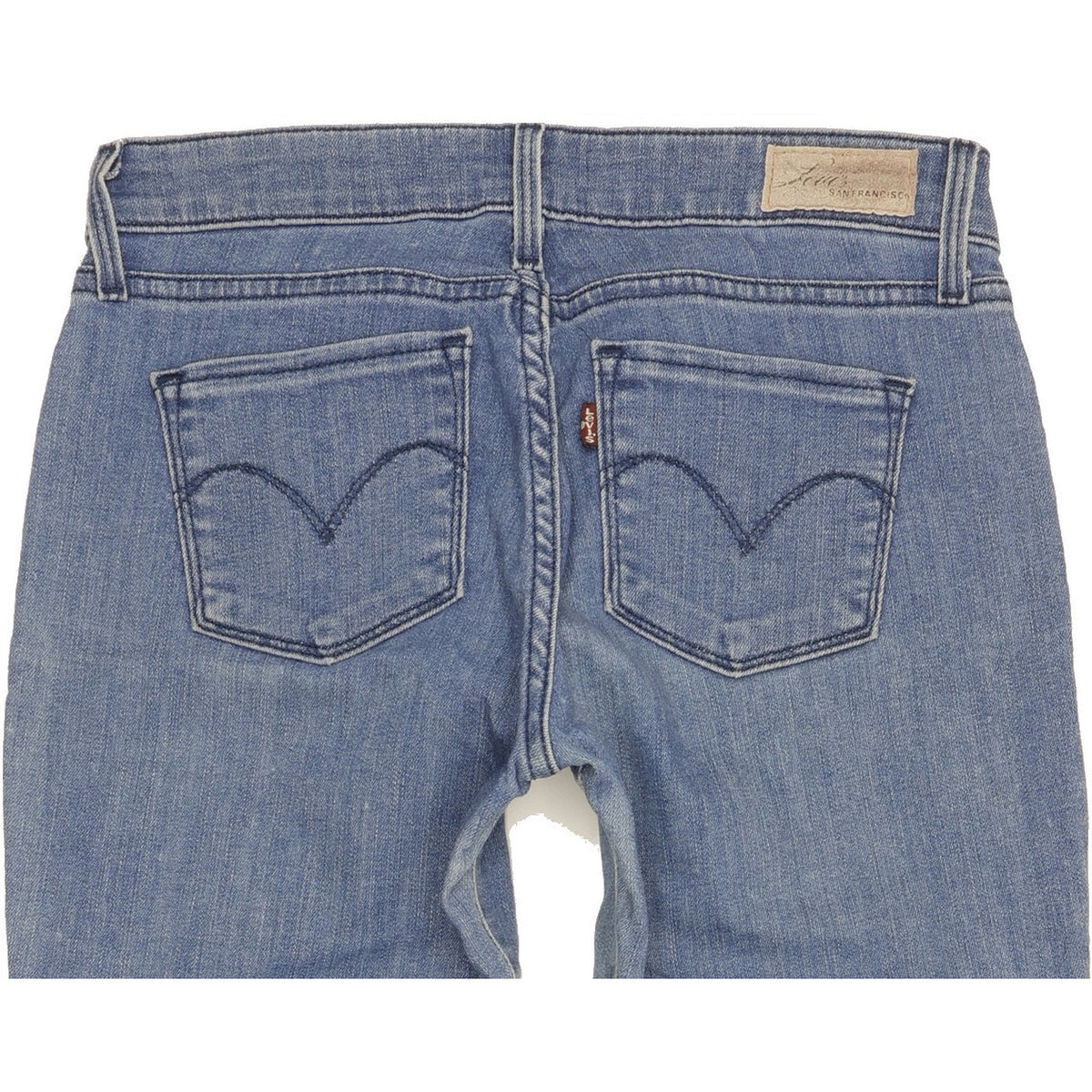 Levi's 570 Women Blue Skinny Slim Stretch Jeans W26 L31