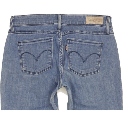 Levi's 570 Women Blue Skinny Slim Stretch Jeans W26 L31