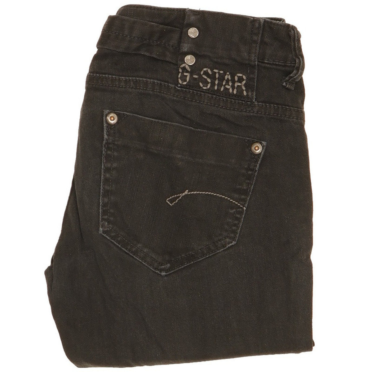 G-Star Women Black Skinny Slim Stretch Jeans W26 L29