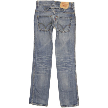 Levi's 511 Women Blue Straight Slim Jeans W28 L31