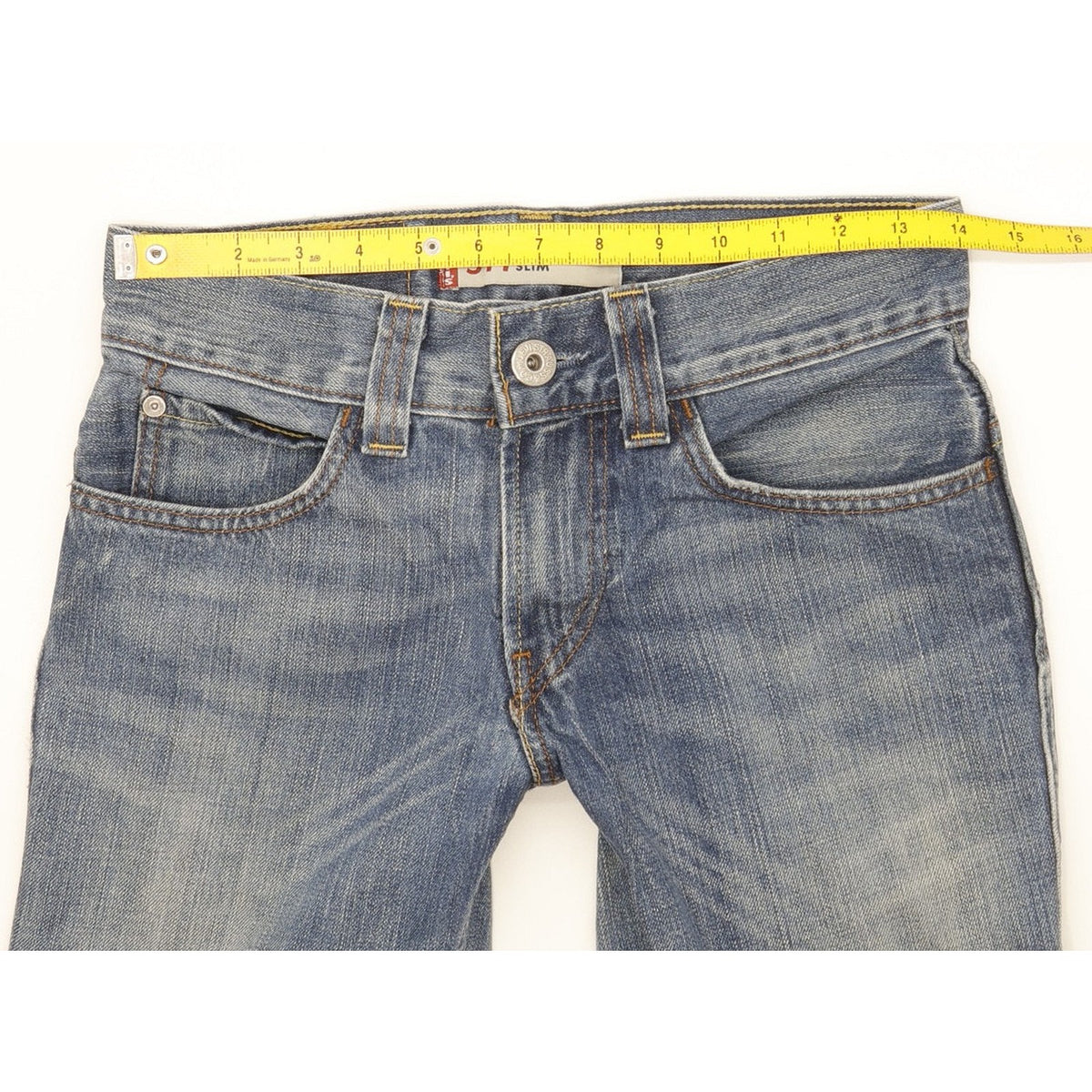 Levi's 511 Women Blue Straight Slim Jeans W28 L31