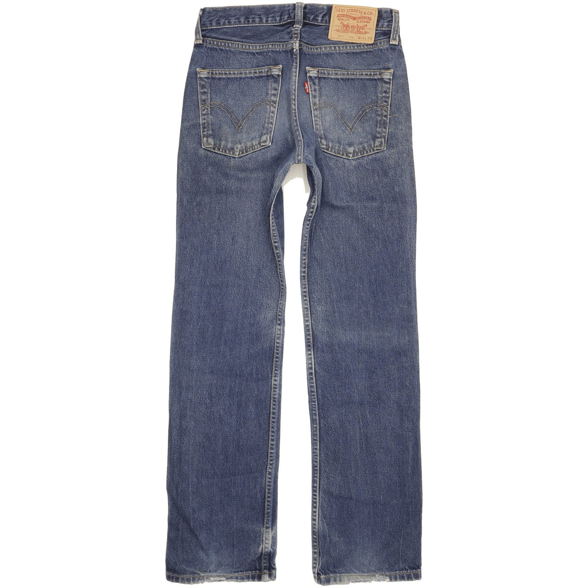 Levi's 581 Men Blue Straight Regular Jeans W28 L31