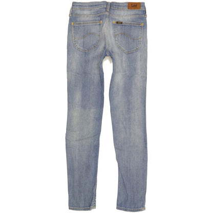 Lee Scarlett Women Blue Skinny Slim Stretch Jeans W26 L28