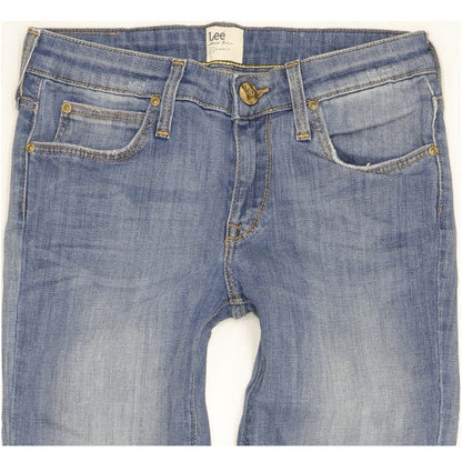 Lee Scarlett Women Blue Skinny Slim Stretch Jeans W26 L28