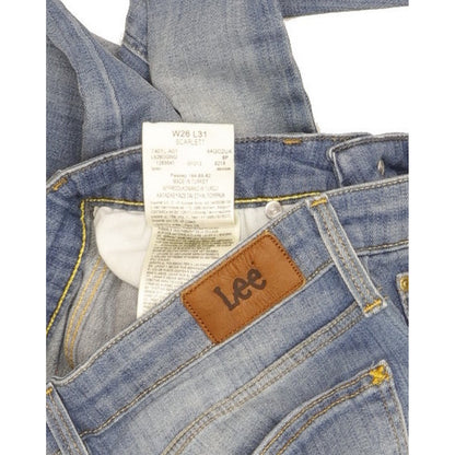 Lee Scarlett Women Blue Skinny Slim Stretch Jeans W26 L28