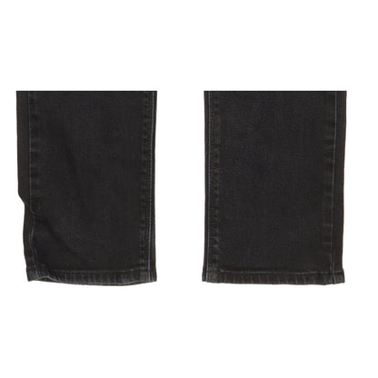 Levi's 571 Women Black Straight Slim Stretch Jeans W29 L31