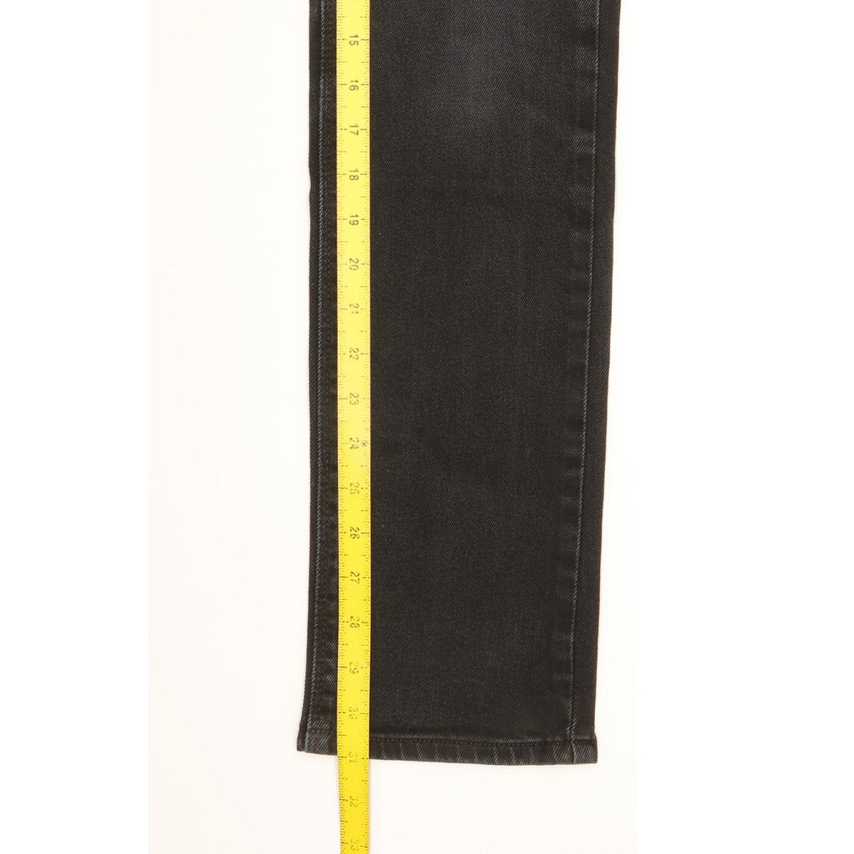 Levi's 571 Women Black Straight Slim Stretch Jeans W29 L31