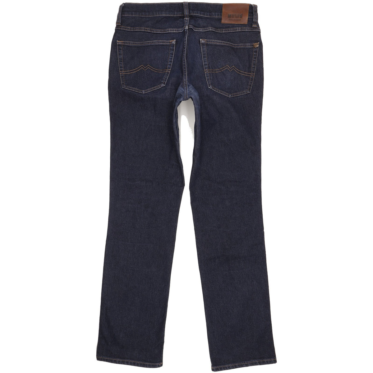 Mustang Tramper Men Blue Straight Regular Stretch Jeans W34 L34