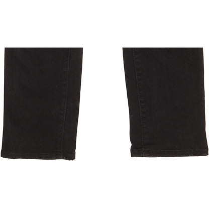 Levi's 724 Women Black Straight Slim Stretch Jeans W26 L29