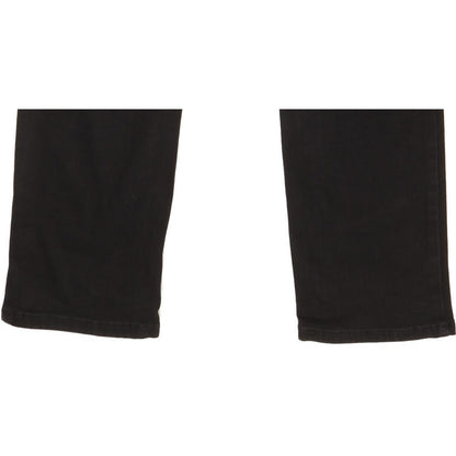Levi's 724 Women Black Straight Slim Stretch Jeans W26 L29