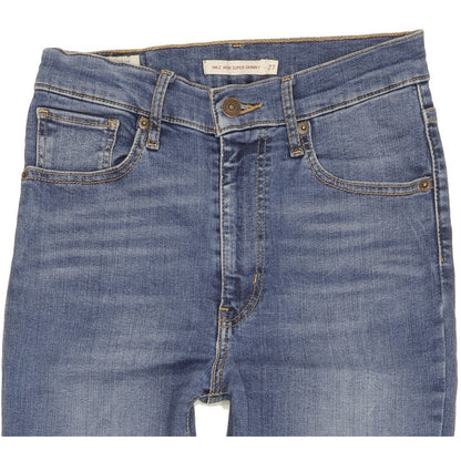 Levi's Mile Women Blue Skinny Slim Stretch Jeans W27 L32