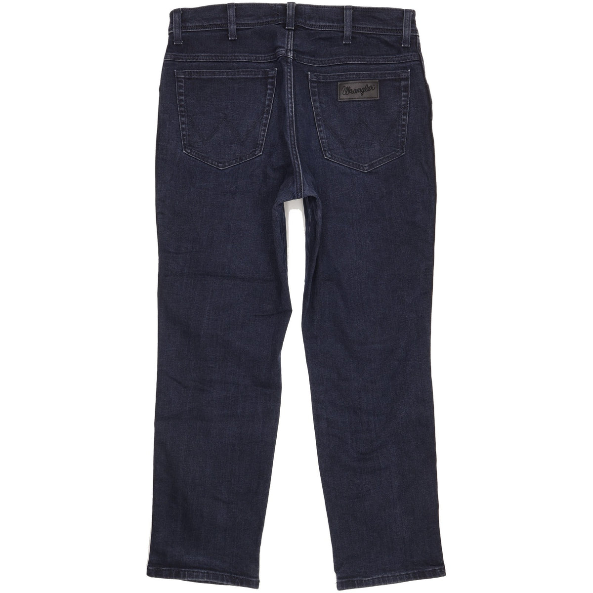 Wrangler Texas Men Blue Straight Slim Stretch Jeans W36 L30