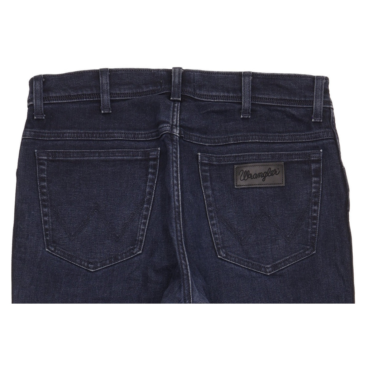 Wrangler Texas Men Blue Straight Slim Stretch Jeans W36 L30
