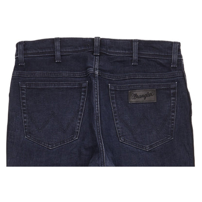 Wrangler Texas Men Blue Straight Slim Stretch Jeans W36 L30